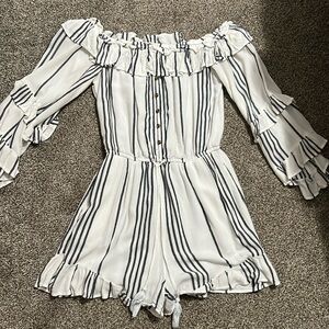 American Eagle Off the Shoulder Romper